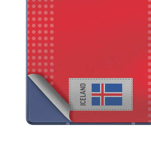 Iceland Soccer Flag Galaxy Z Fold6 Skin
